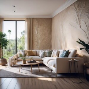 Interior desing soggiorno, in cartongesso